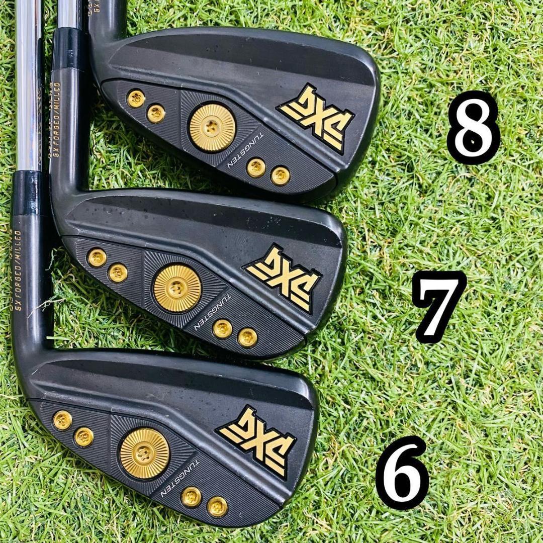 【最高級】PXG GEN6 0311XP ブラック メンズアイアンセット 6本