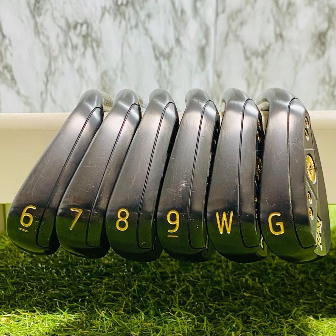【最高級】PXG GEN6 0311XP ブラック メンズアイアンセット 6本