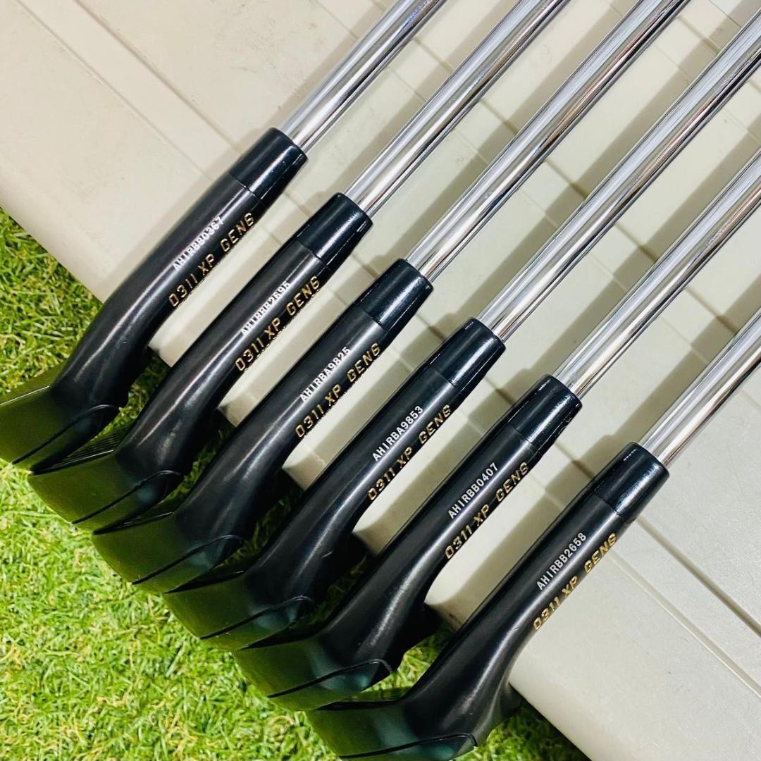 【最高級】PXG GEN6 0311XP ブラック メンズアイアンセット 6本