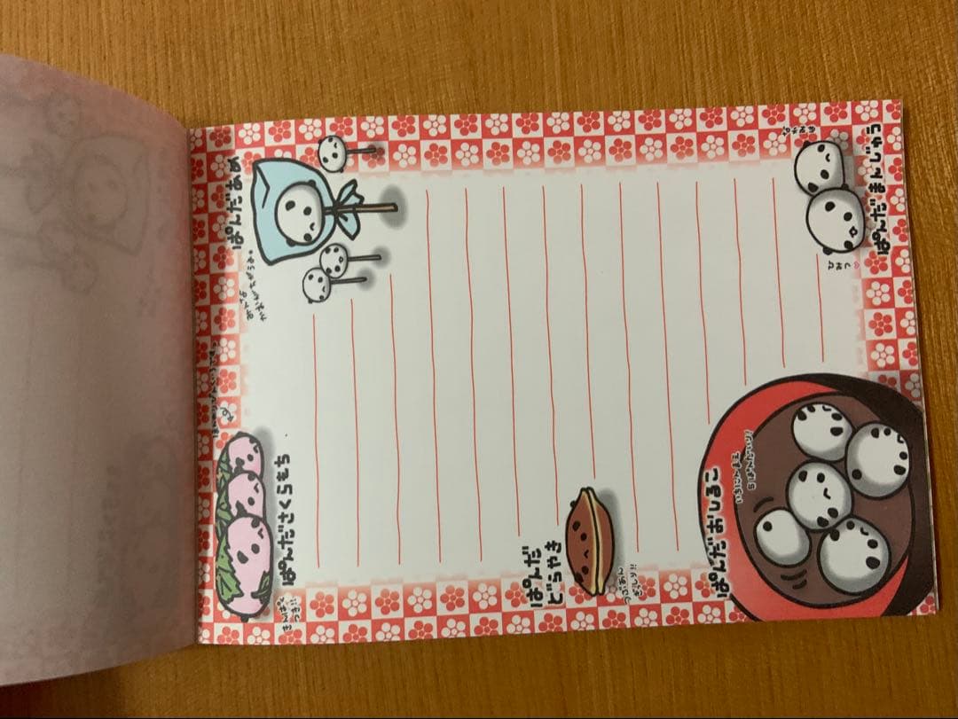 平成レトロ　メモ帳　メモ用紙　ぱんだ製菓