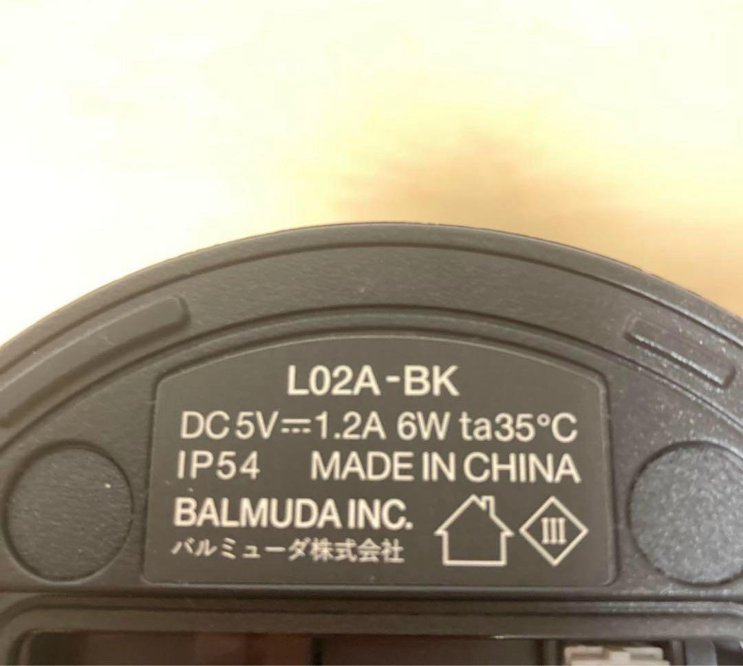 BALMUDA バルミューダ LEDランタン L02A-BK