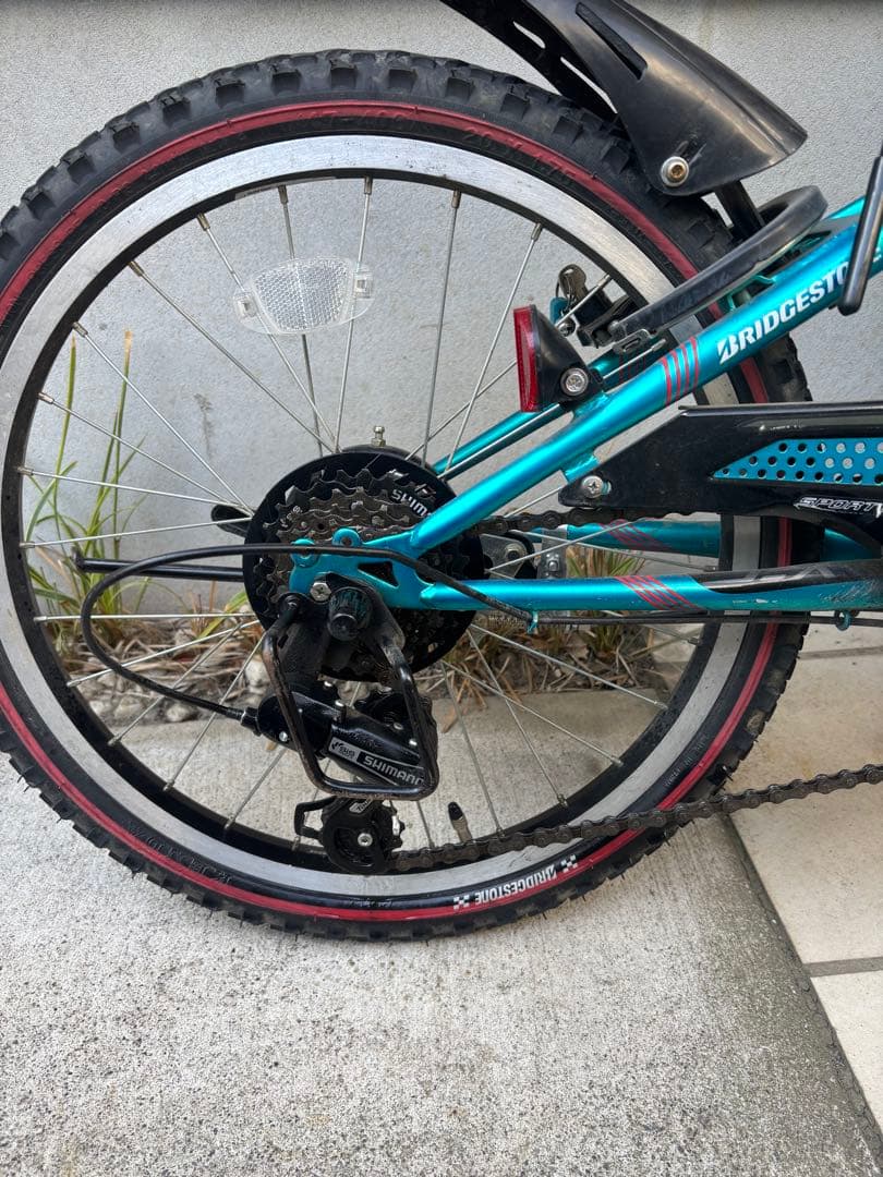 「引取限定」　BRIDGESTONE 子供用自転車 前カゴ付き