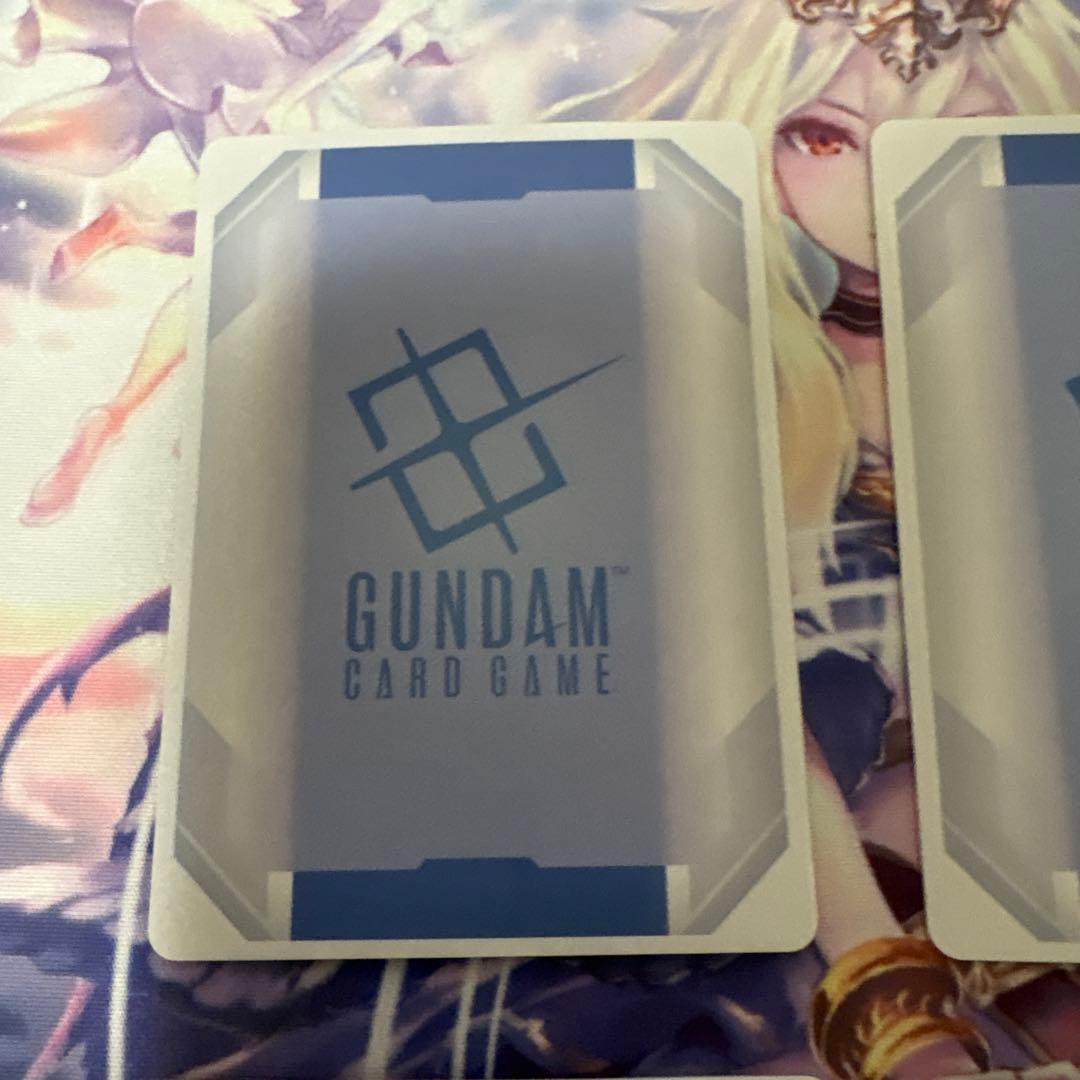 格闘戦 パラレル４枚セット　ガンダムカードゲーム