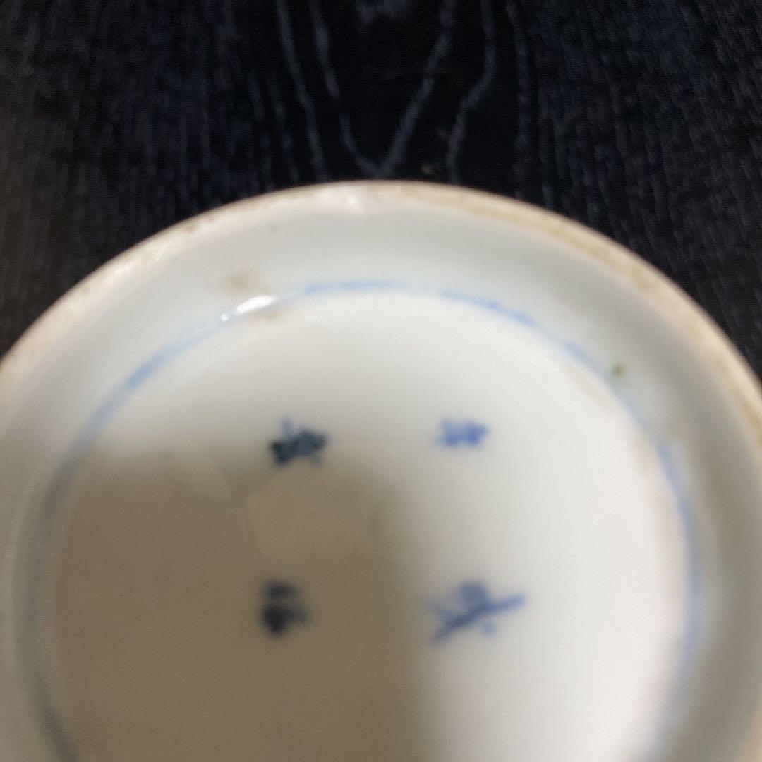 古伊万里　蛸唐草向付　５客揃