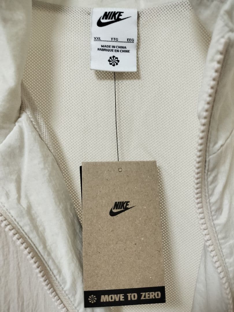 【未使用品】Nike ウィンドブレーカー オーバーサイズ ホワイト