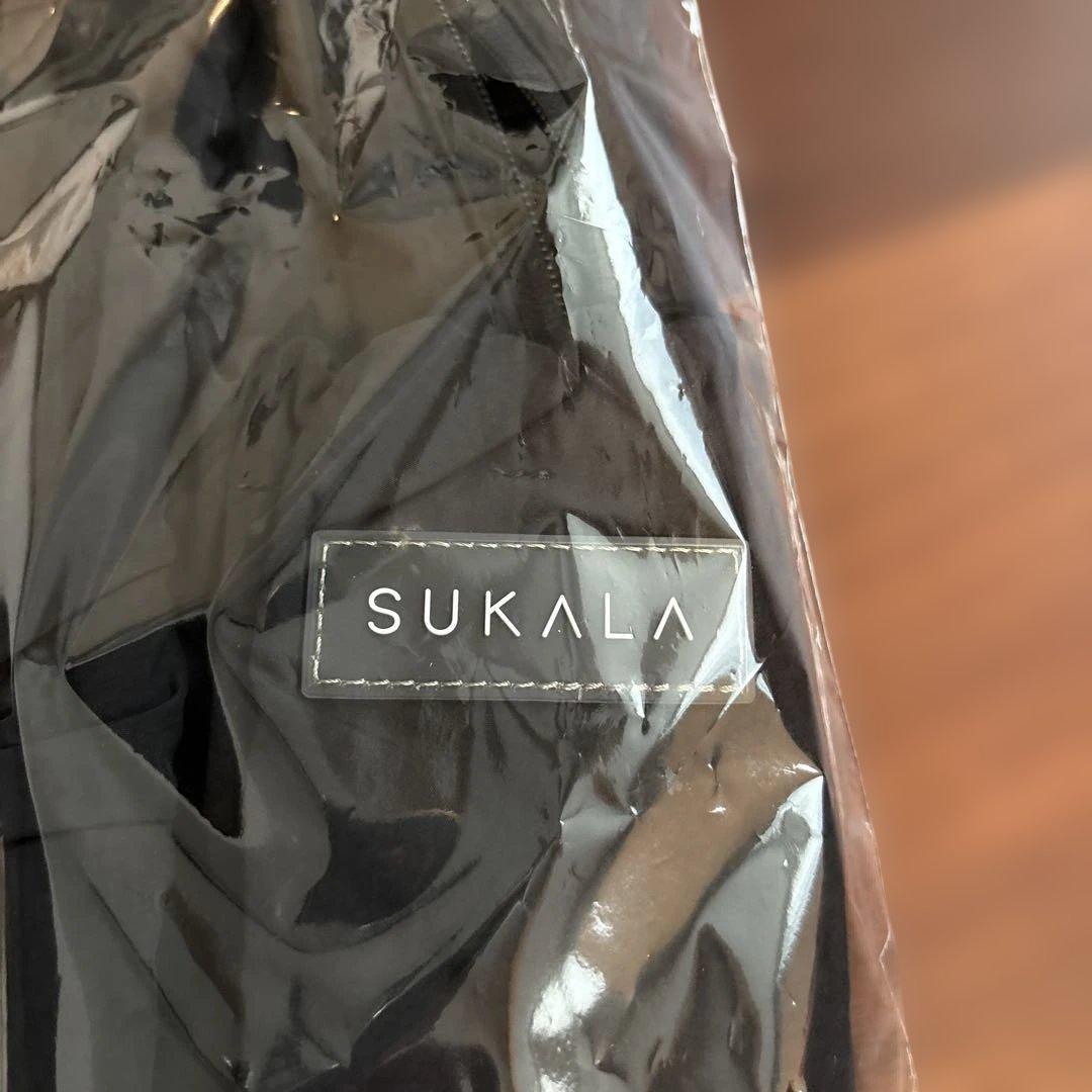 【SUKALA】シャーリングバックパック　ブラック