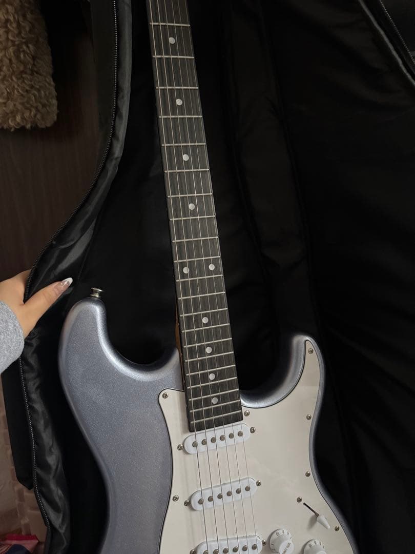 BUSKER'S エレキギター 青