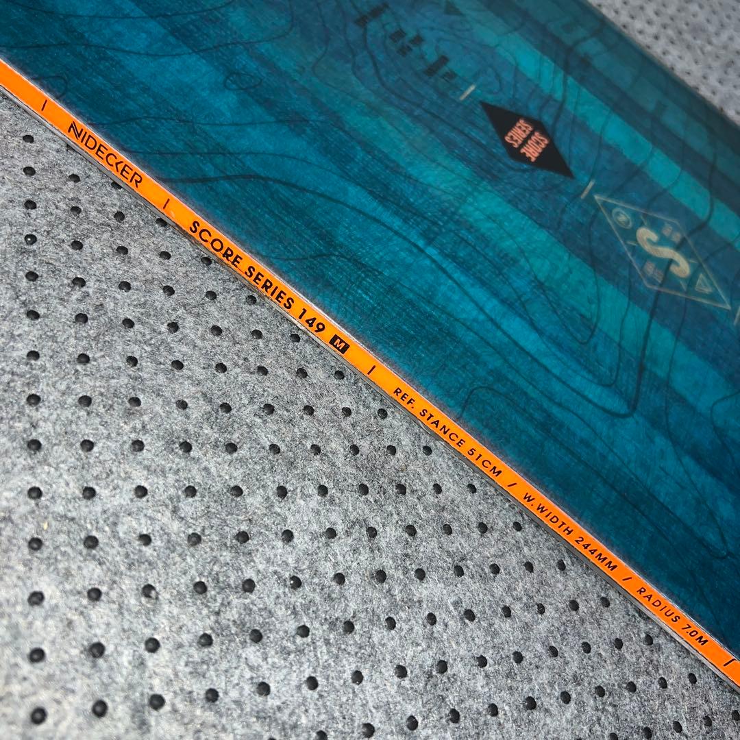２回使用 149cm NIDECKER SCORE×BURTON CUSTOM