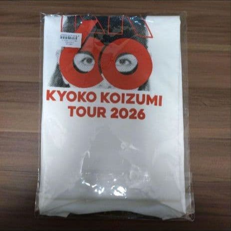 小泉今日子/Tシャツ（白）/KK60 コイズミ記念館 コンサート2026グッズ