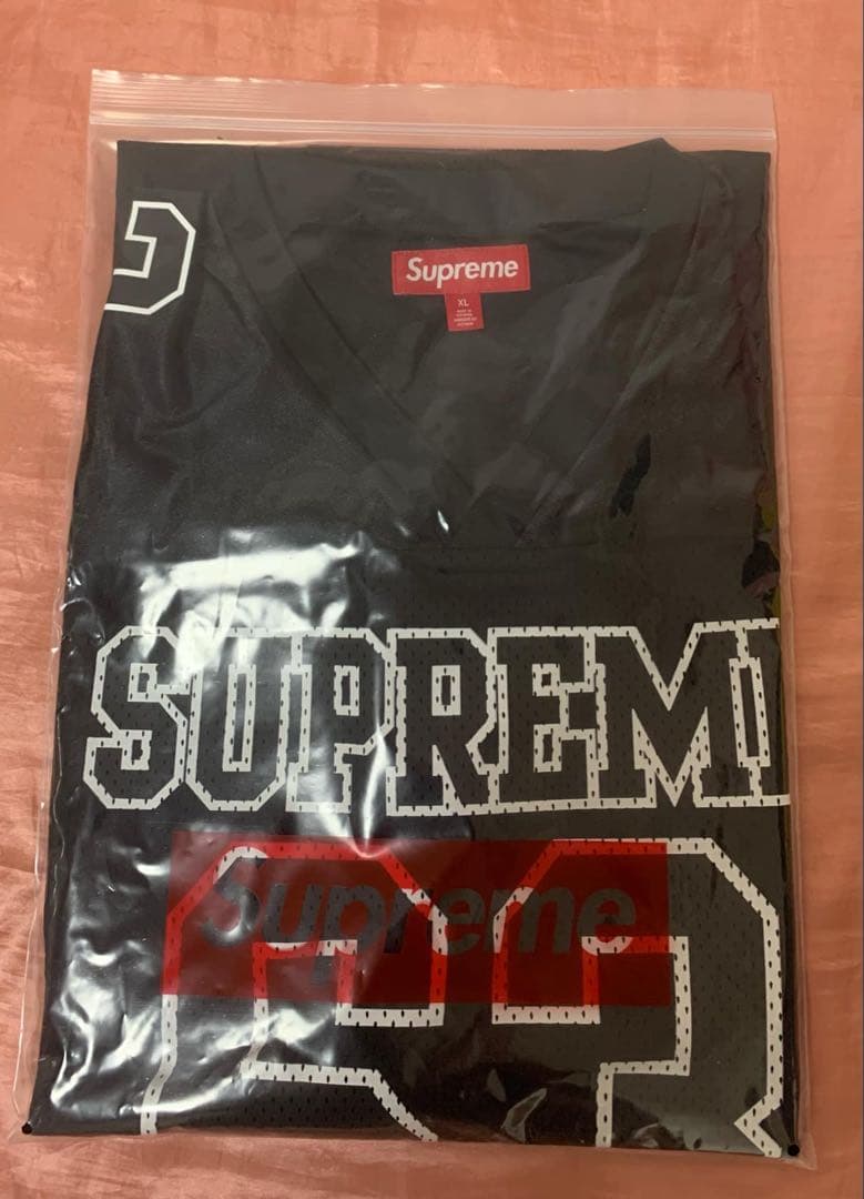 Supreme Bones Football Jersey ブラック XL