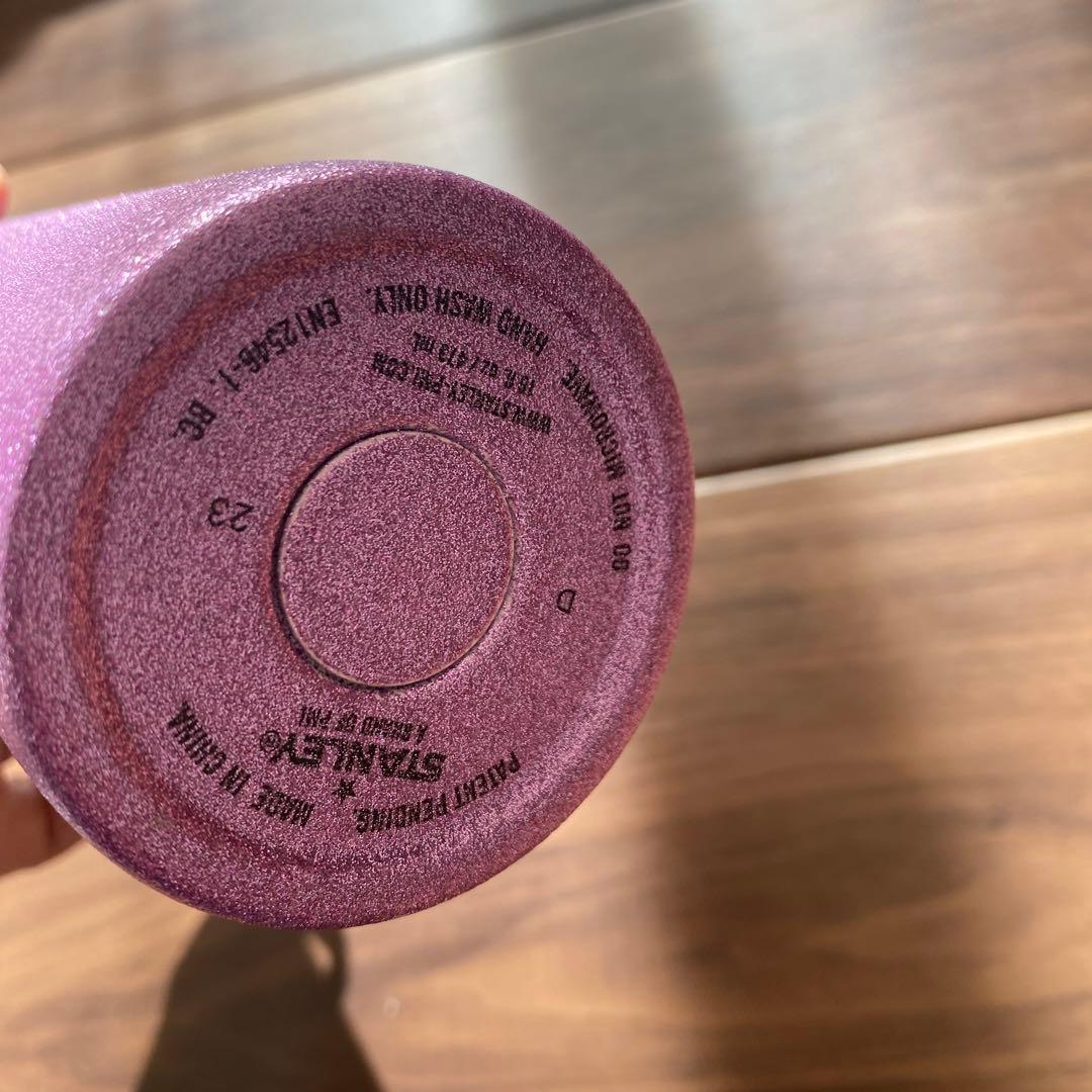 スタンレー スタバ　水筒 グリッター ピンク