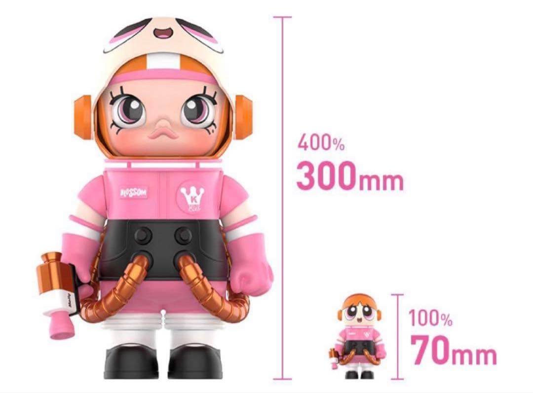 MEGA 400％+100％ SPACE MOLLY THE POWERPUFF