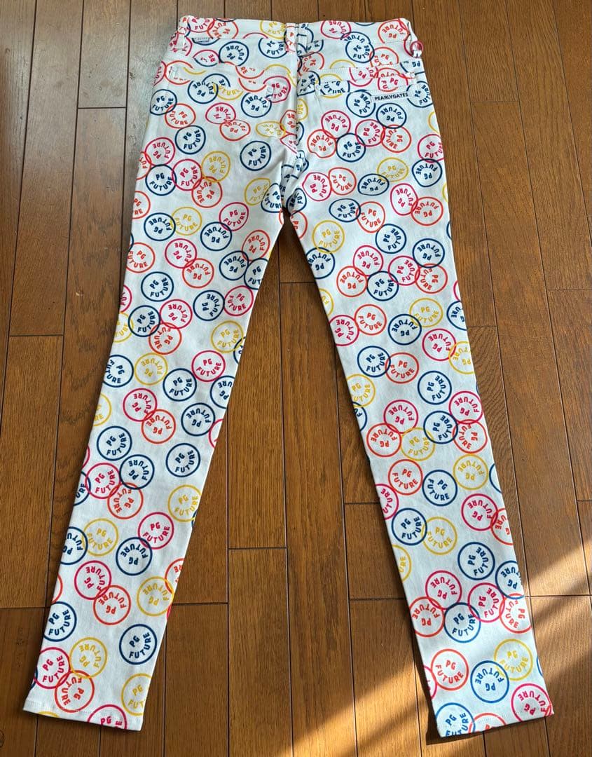 【新品未使用】 PEARLY GATESレディースゴルフストレッチパンツサイズ1