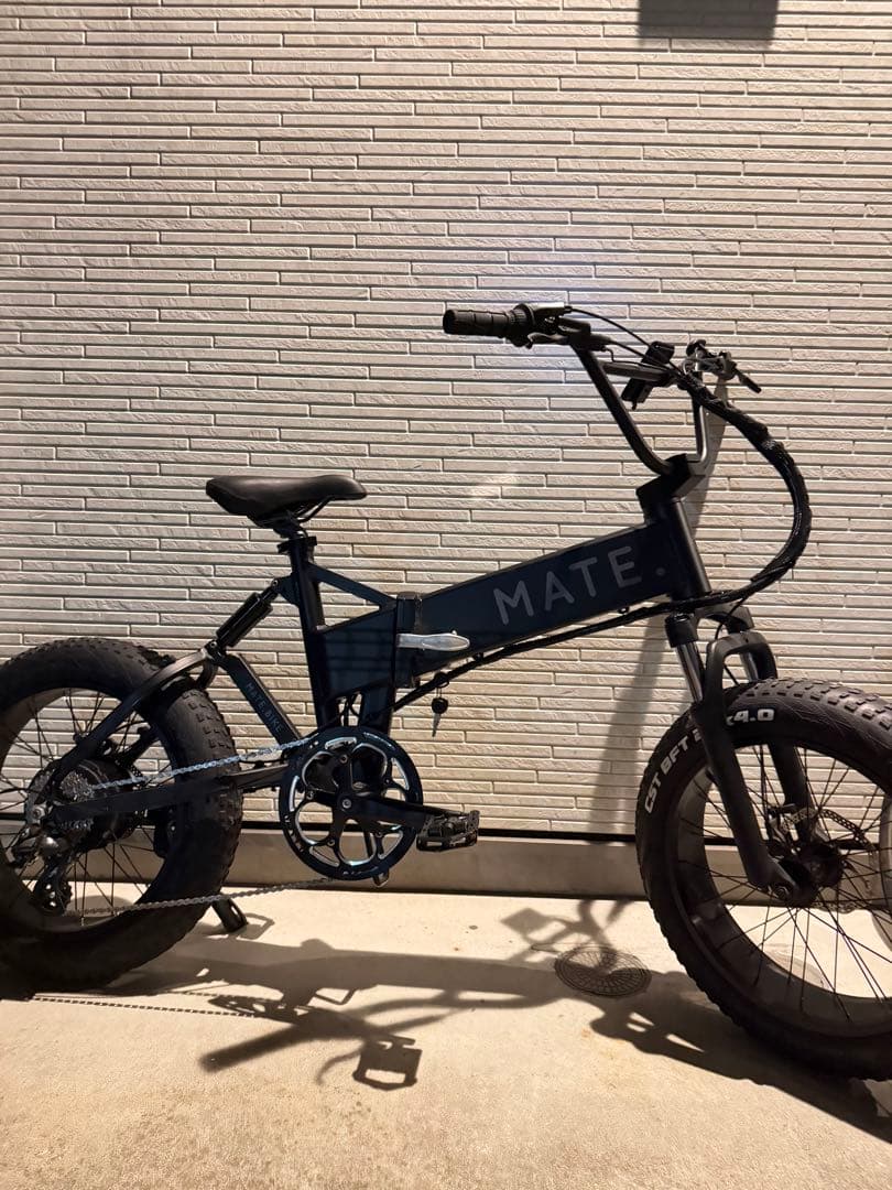MATE X メイトバイク電動アシスト自転車　ブラックMATE BIKE