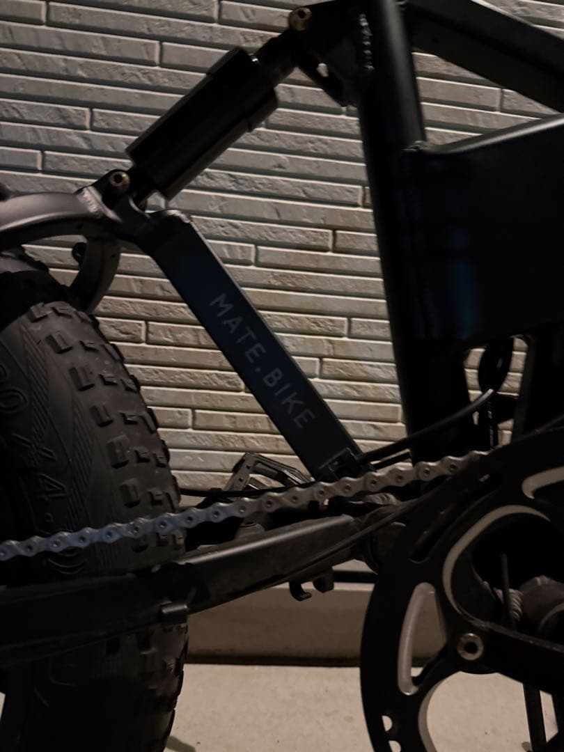 MATE X メイトバイク電動アシスト自転車　ブラックMATE BIKE