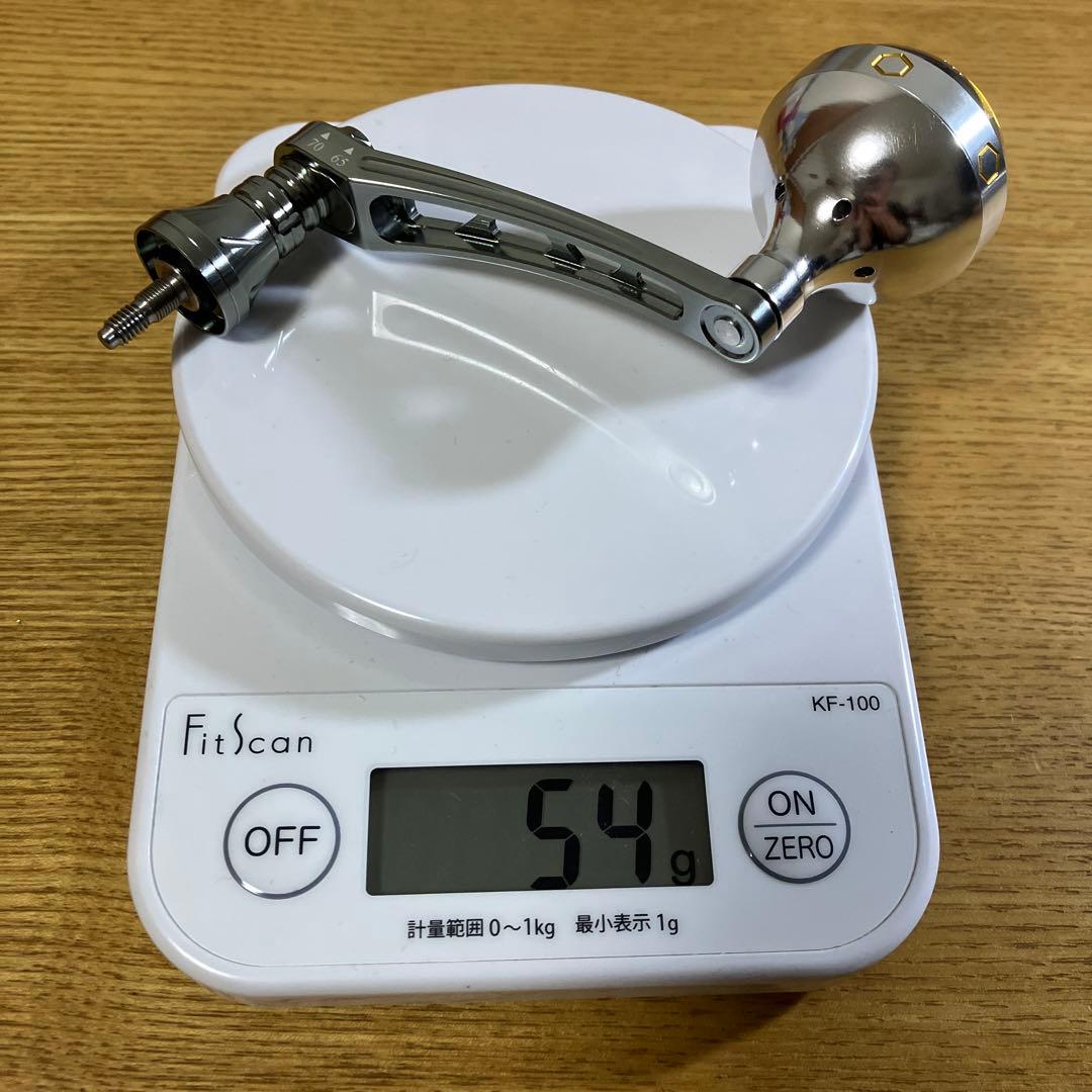 美品　シマノ用　ダイワ変更可能　ハイテン　パワーハンドル　65-70 スタンド
