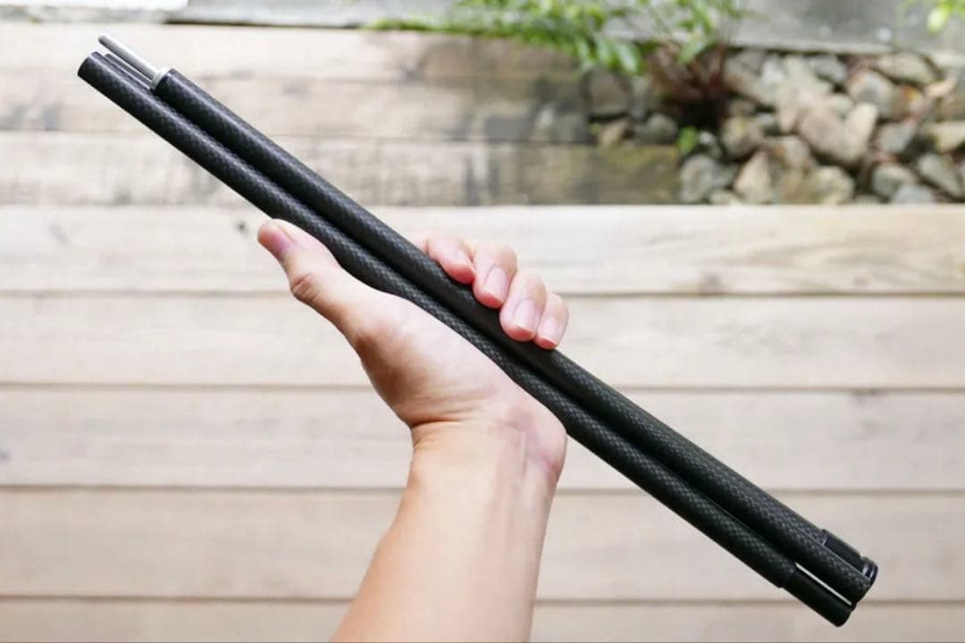 ANTCAUS　カーボンファイバー マルチ テント ポール 145〜175cm