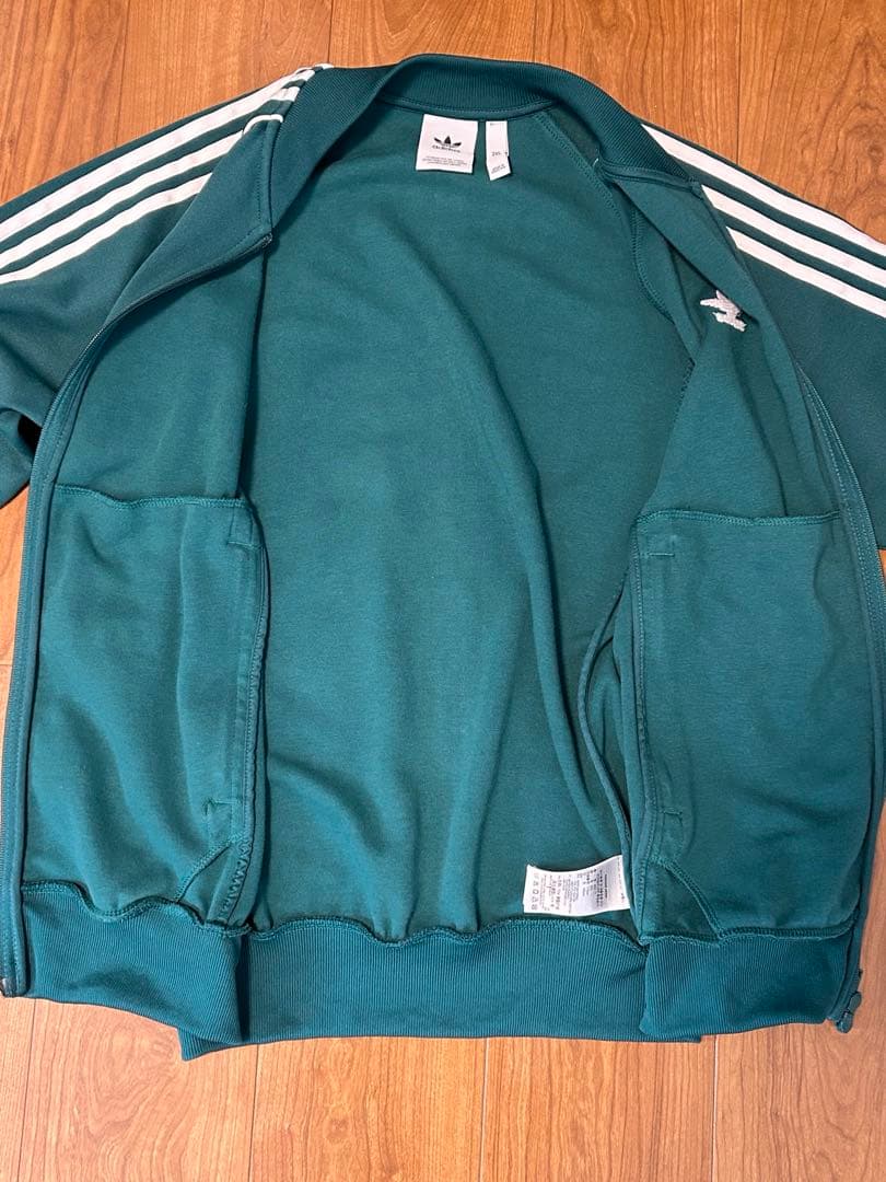 adidas アディダス トラックジャケット グリーン　サイズ2XL