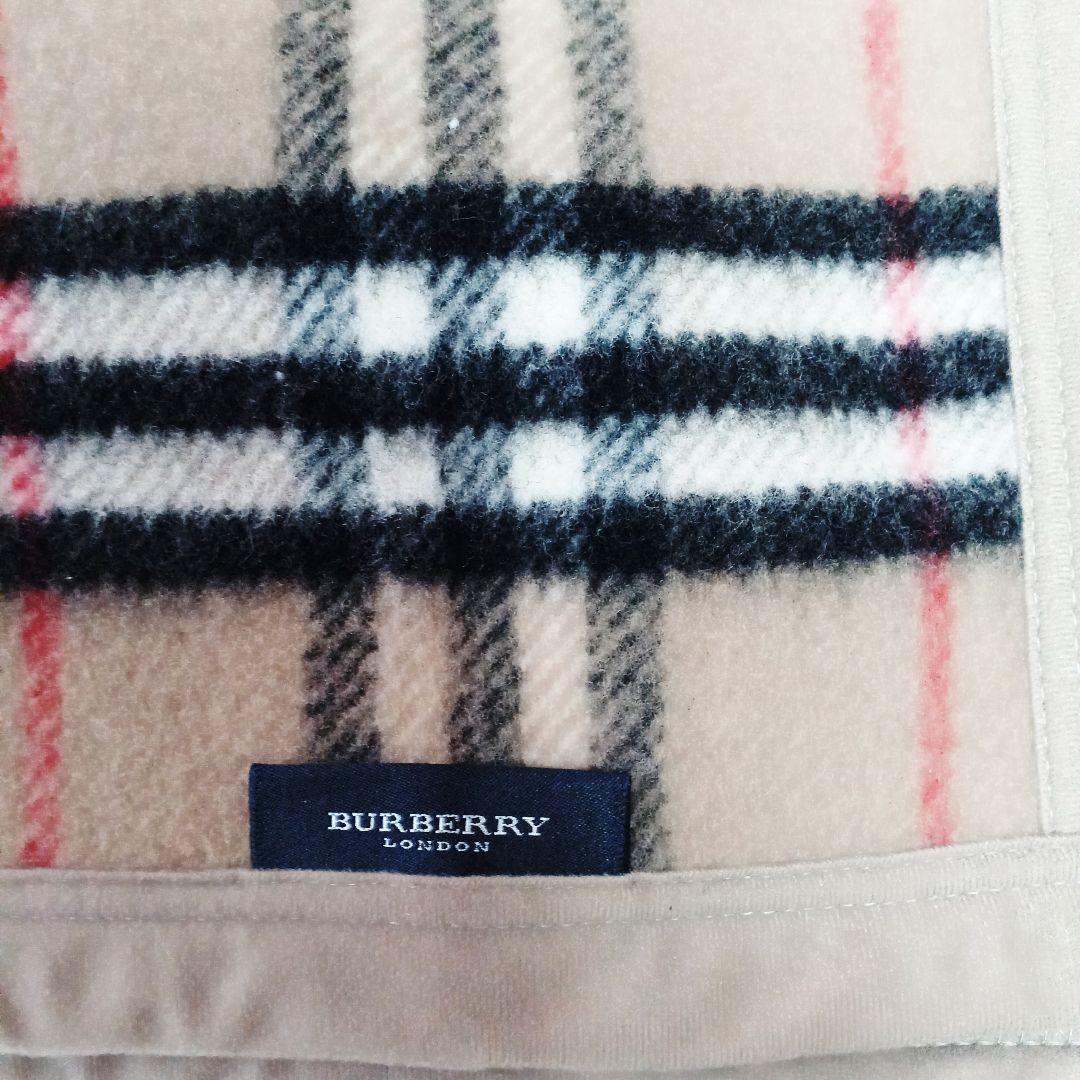 BURBERRY 毛布　ブランケット　バーバリーチェック柄　未使用品
