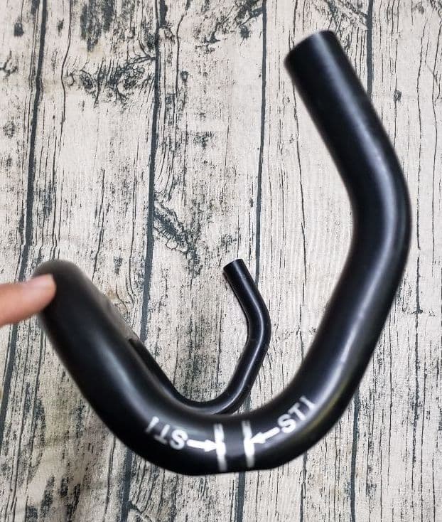 Nitto ハンドル　ロードレーサー　ピスト　ドロップ　黒