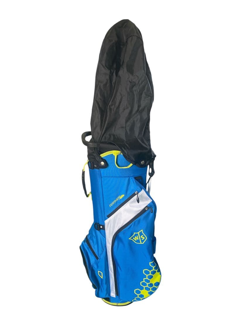 新品未使用保管品 Wilson フェザー 9.5型 スタンドキャディバッグ
