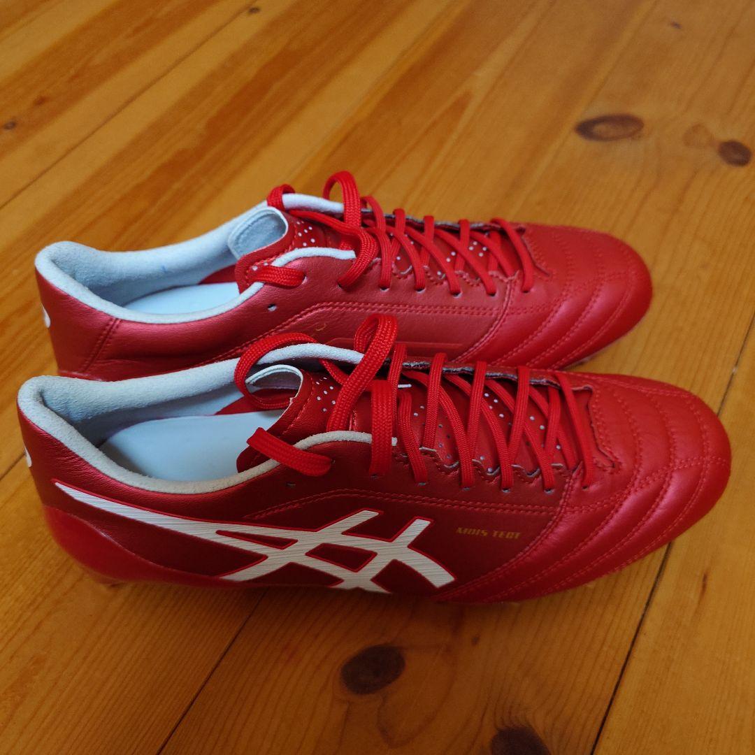 ASICS スパイクシューズ レッド