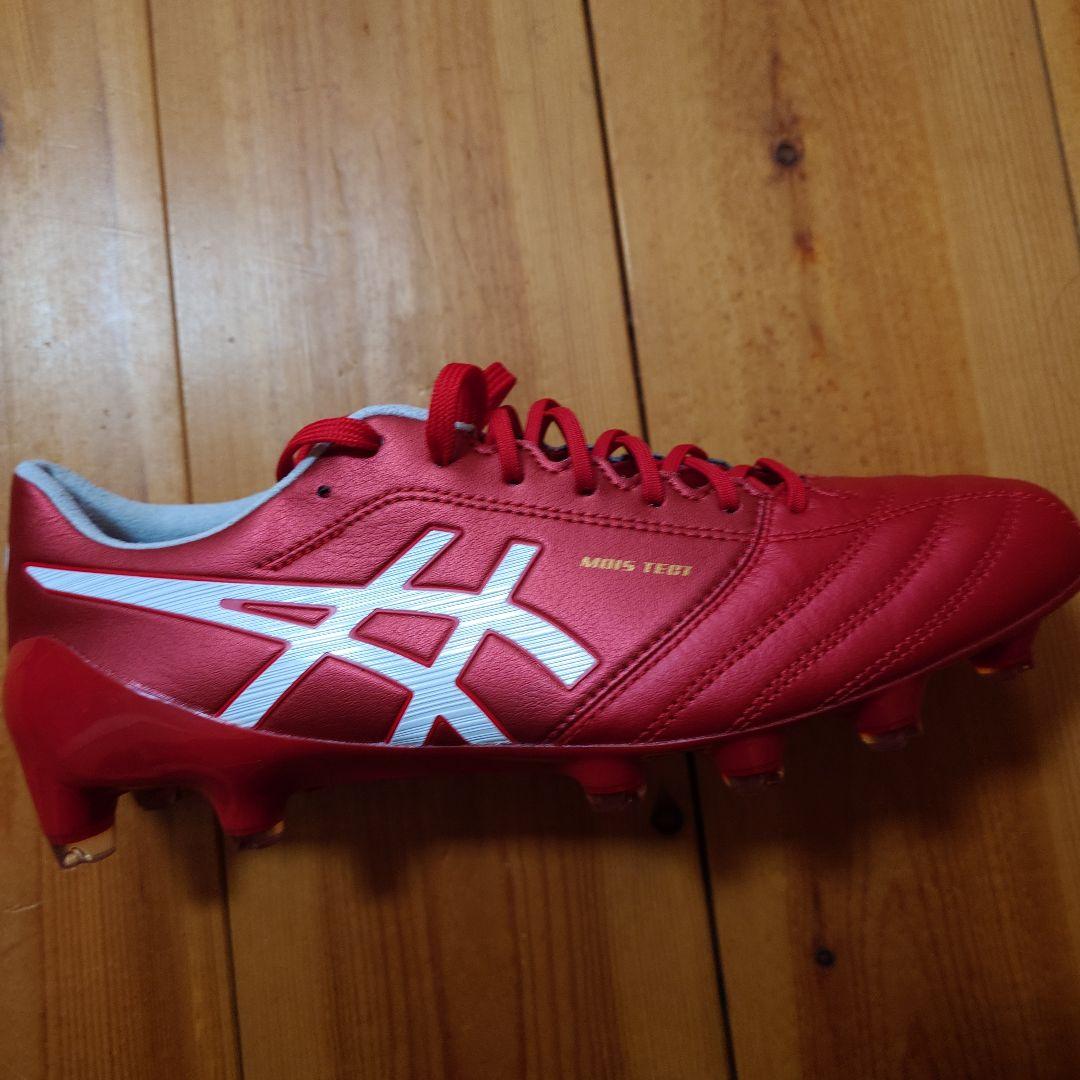 ASICS スパイクシューズ レッド