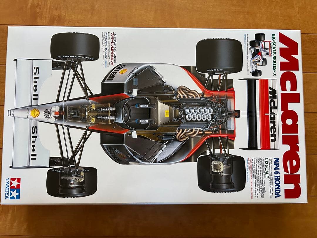 McLaren MP4/6 HONDAプラモデル 1/20 F1