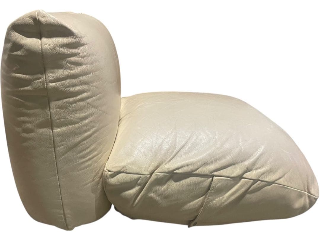 わたなべ◯⑤arflex アルフレックス マレンコ 本革 レザー 3人掛け
