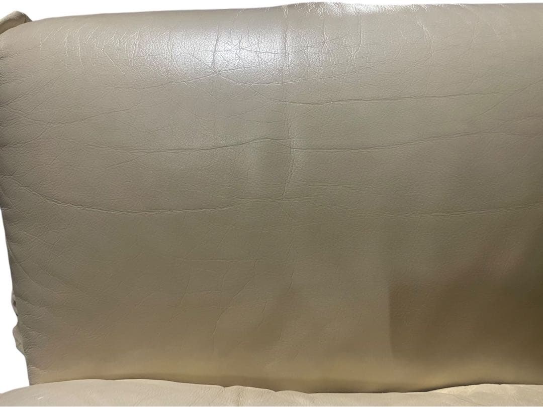 わたなべ◯⑤arflex アルフレックス マレンコ 本革 レザー 3人掛け