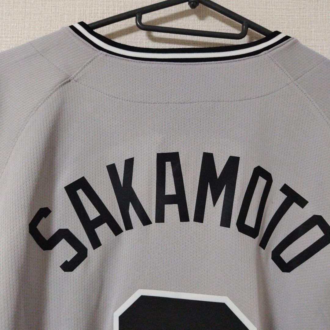 読売ジャイアンツ　坂本勇人　レプリカユニフォーム ビジター　2025　Lサイズ