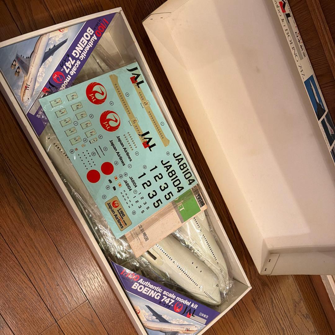 童友社 JAL ボーイング747 1/100
