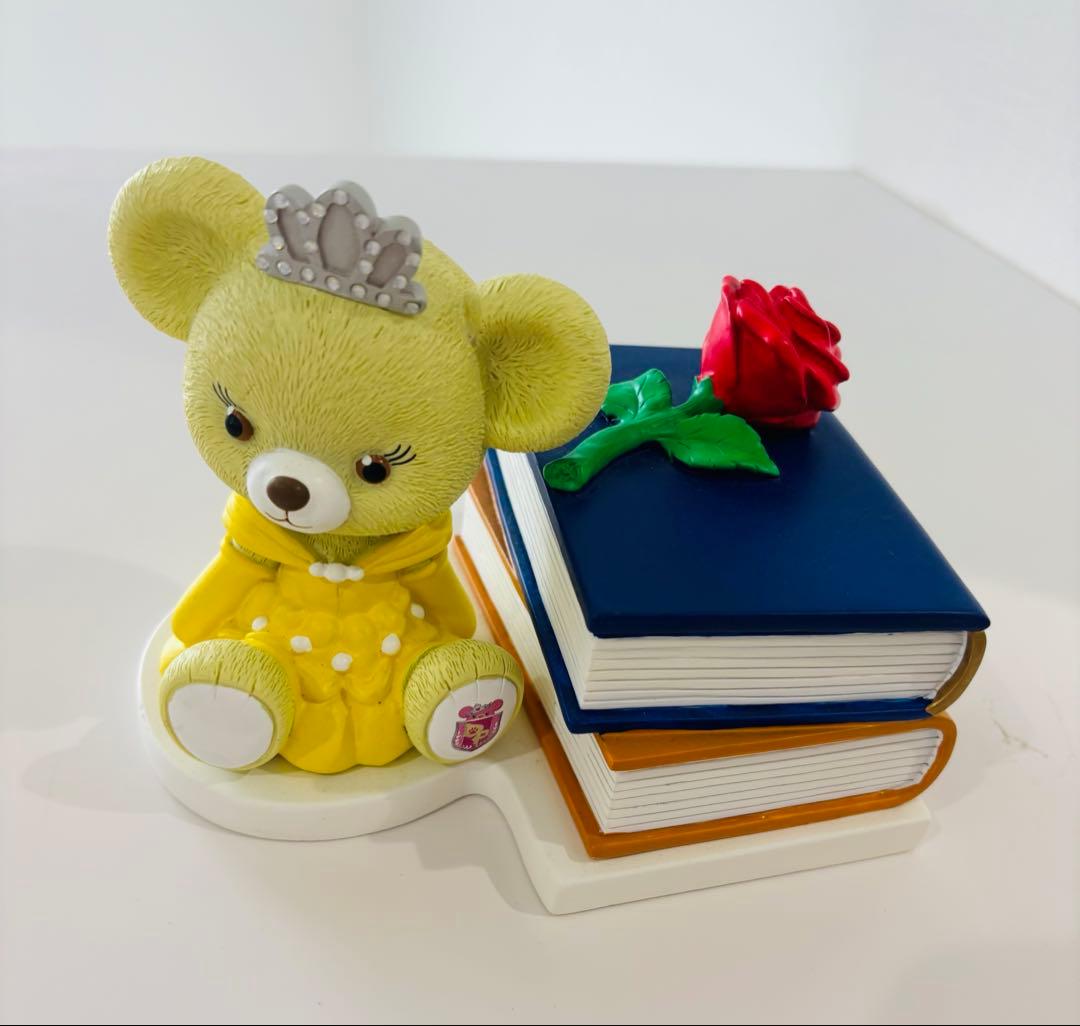 ディズニーストア　ユニベアシティ　プリンセス　陶器　置物　ミラー　小物入れセット