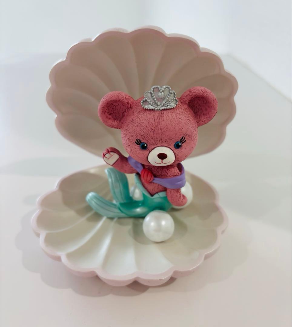 ディズニーストア　ユニベアシティ　プリンセス　陶器　置物　ミラー　小物入れセット