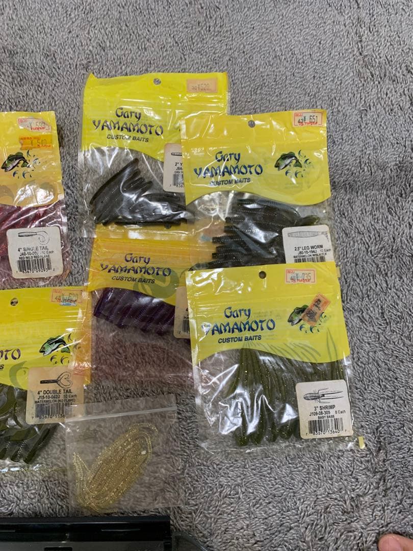 中古バス釣りルアールアーセット