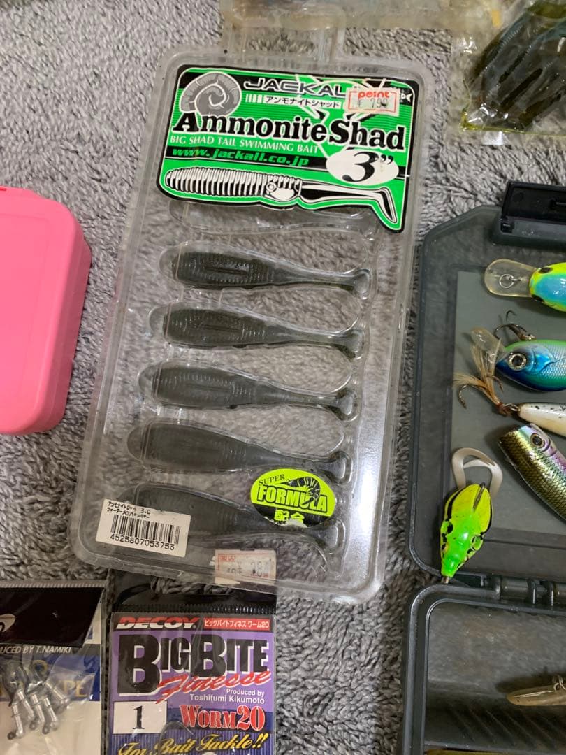 中古バス釣りルアールアーセット