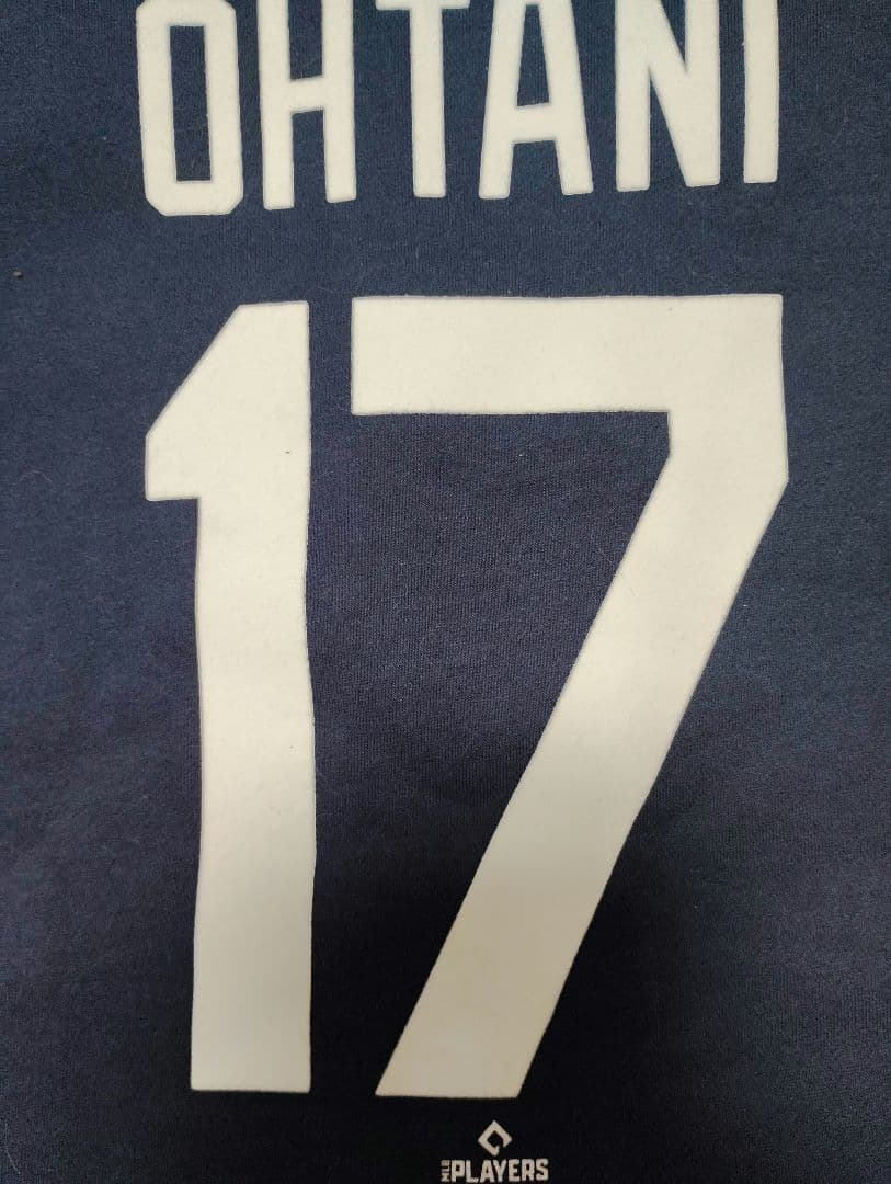 n*7様 OHTANI 17 LA ジャケット 2XL ネイビー/ホワイト