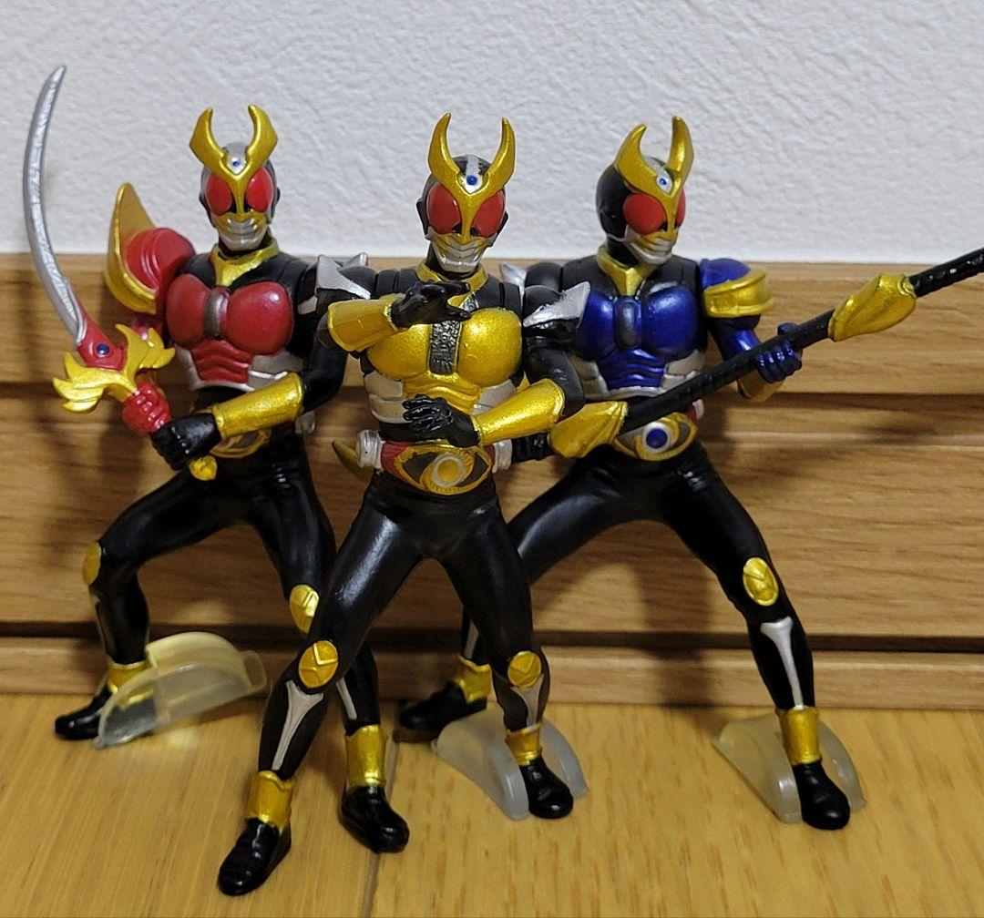 ガチャポンHG 仮面ライダークウガ&仮面ライダーアギト フィギュア9個セット