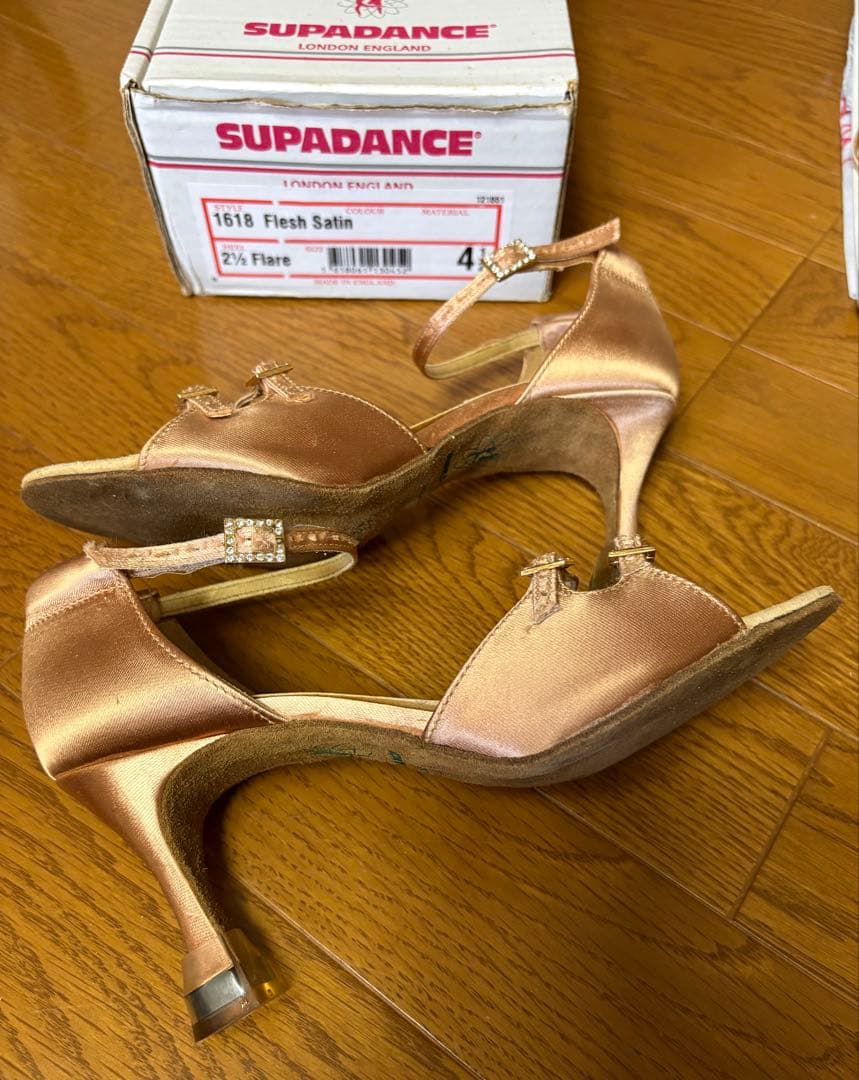 SUPADANCE 社交ダンス　ラテン　シューズ　23.5センチ