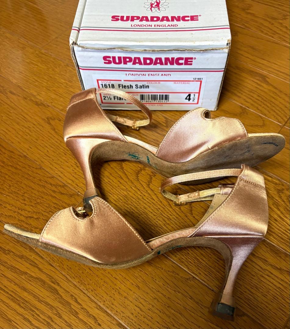 SUPADANCE 社交ダンス　ラテン　シューズ　23.5センチ