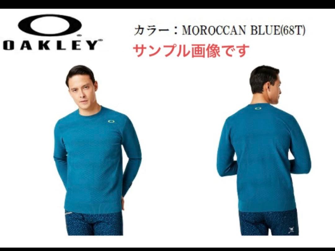 OAKLEY オークリー ゴルフ ウェア スカル 長袖 セーター メンズＬ