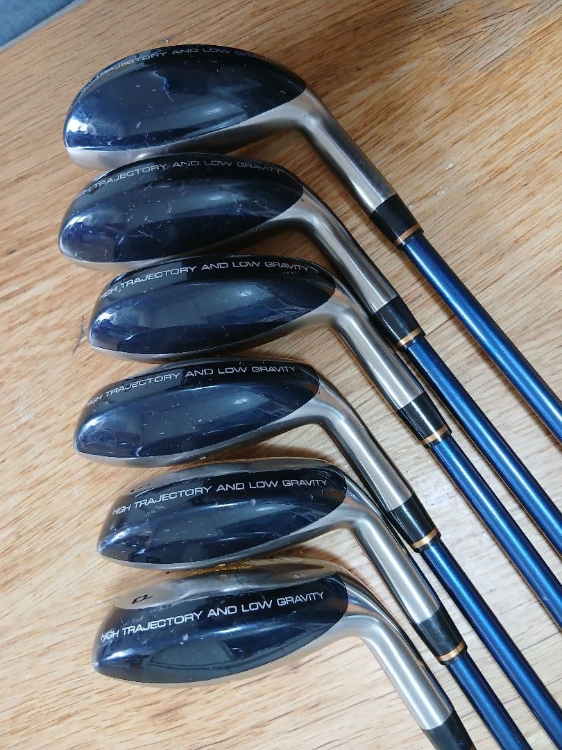 SPALDING HIGH BALL POWER IRON　6本