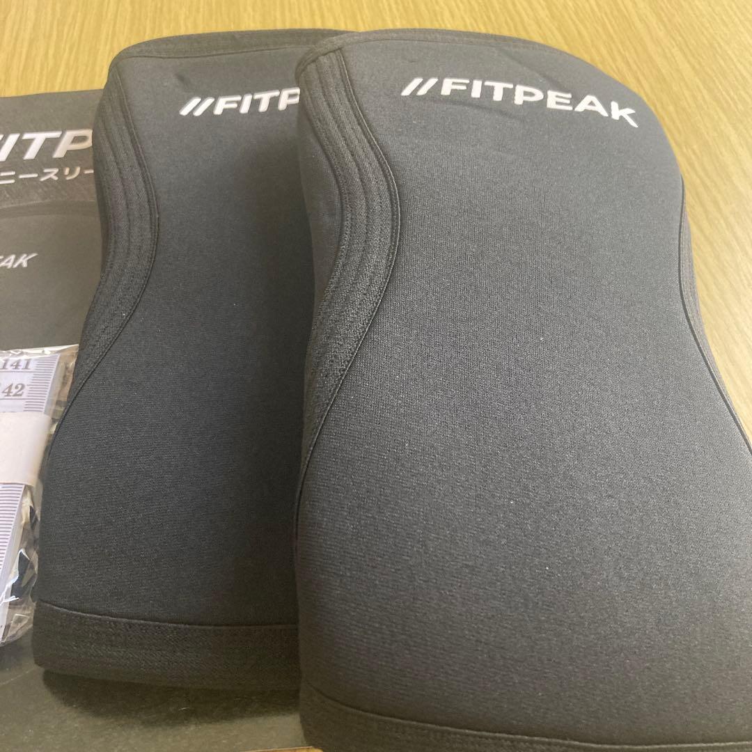 FITPEAK ニースリーブ Sサイズ サポーター　黒