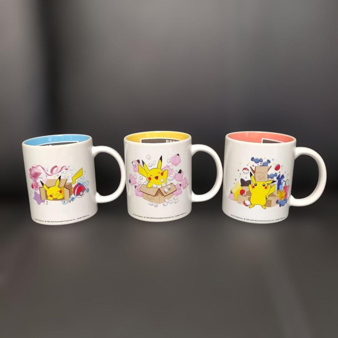 ポケモンセンターオンライン　限定　マグカップ　3点セット