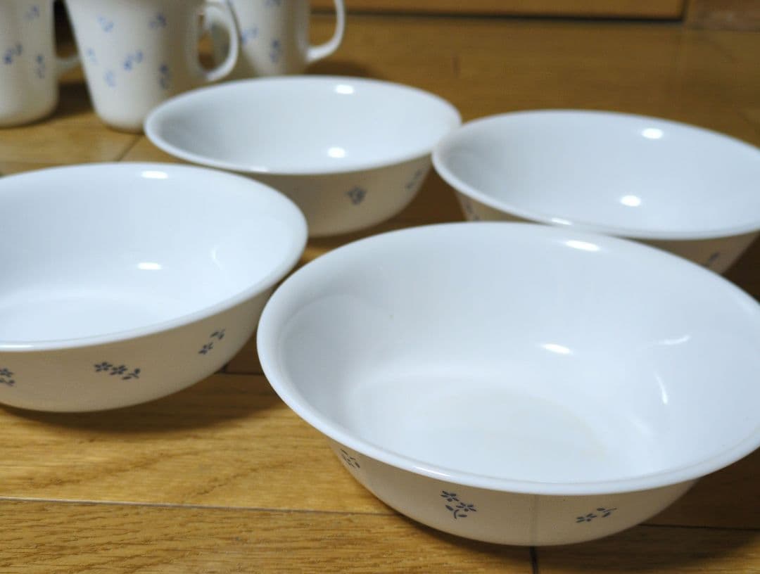 CORELLE・コレール★プロバンシャルブルー★大皿 中皿 カップ16点セット