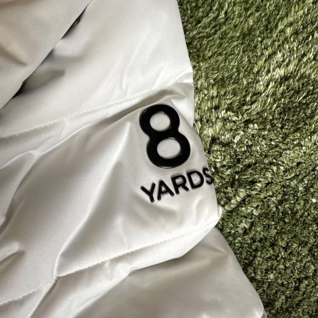 8 YARDS フード付きダウン ホワイト