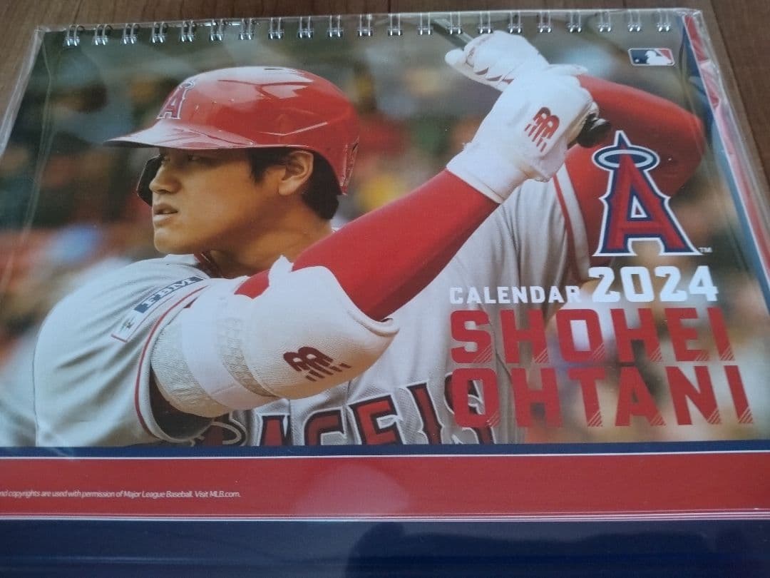 2024大谷翔平卓上カレンダー　未開封品