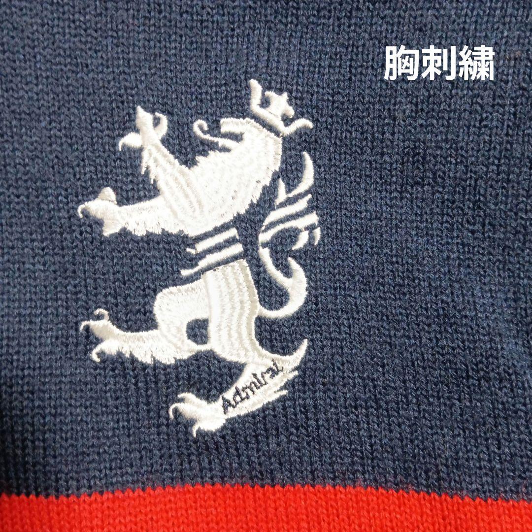 【新品】Admiral　ハーフジップセーター　ゴルフウェア　XL　¥25300