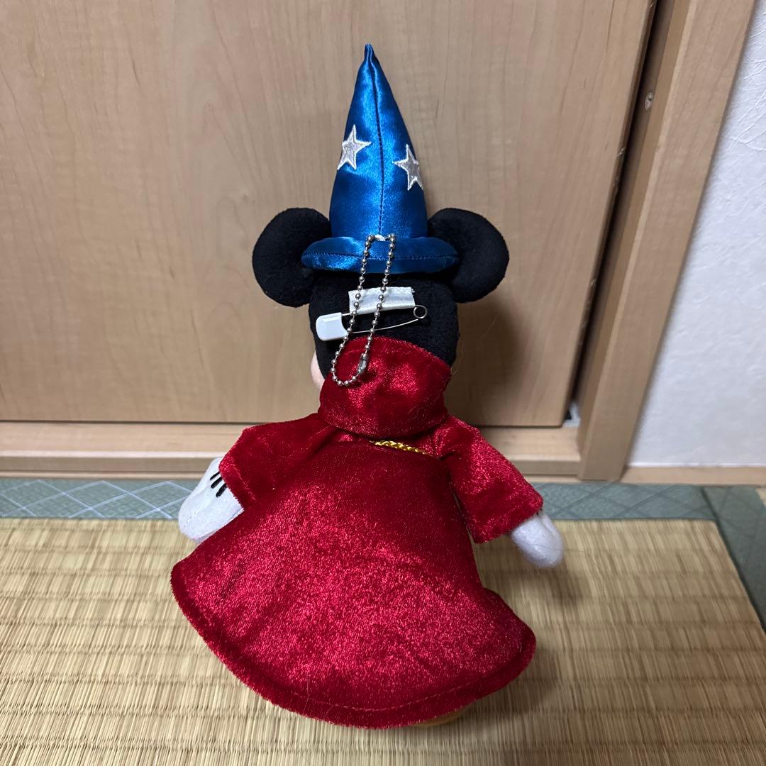 【弟子くんセット】ディズニー ファンタジア ミッキー ぬいぐるみ スパンコール