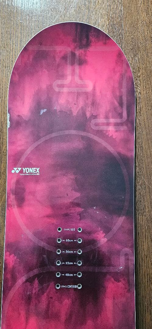 YONEX FOURXP スノーボード　18-19 152cm 赤/黒